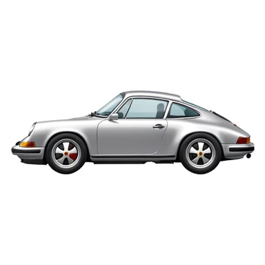 Porsche 911 side old sticker