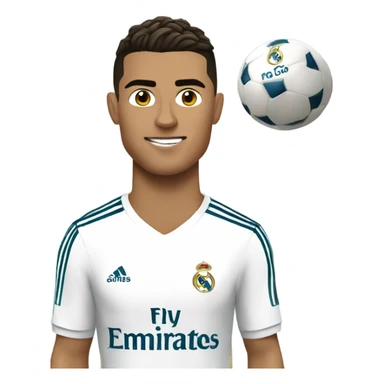 ronaldo real madrid sticker