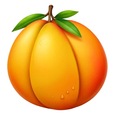 Juicy wet mango sticker