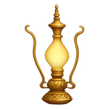 alladin lamp sticker