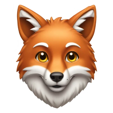 hard working fox sticker