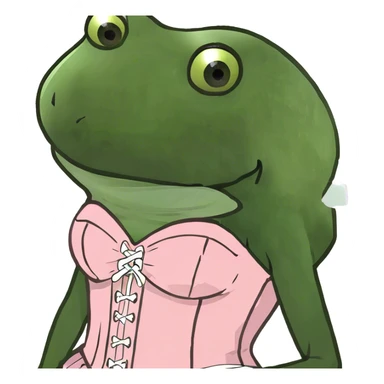 Pastel pink corset  sticker