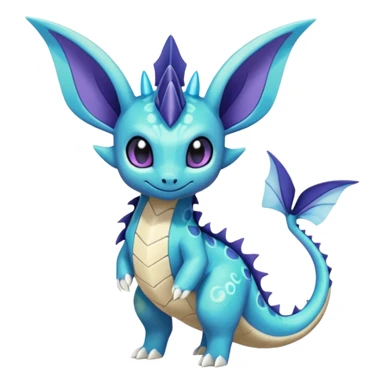 Meloetta-Vaporeon-Spyro-Toothless-Stitch-Pokémon-Fakémon-creature-hybrid sticker