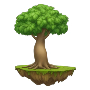 Pipi derrière un arbre sticker