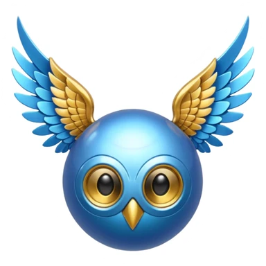 Blue Snitch from snitch and lilo sticker