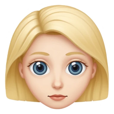 portrait of me with spiral eyes sticker