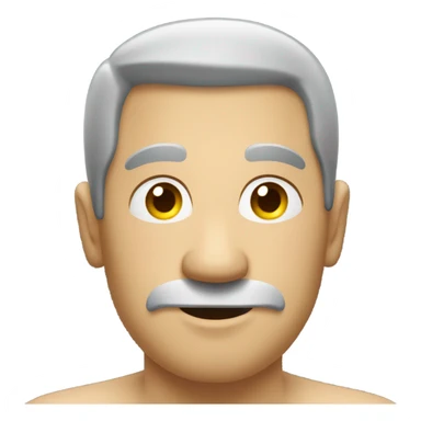 man with big butt sticker