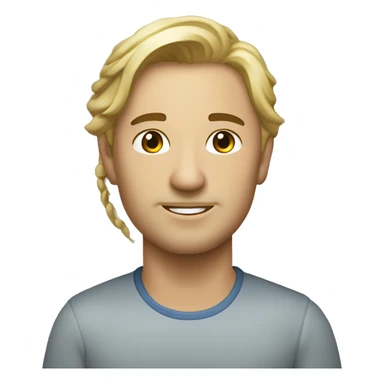 светлая девушка с русым каре и голубыми глазами sticker