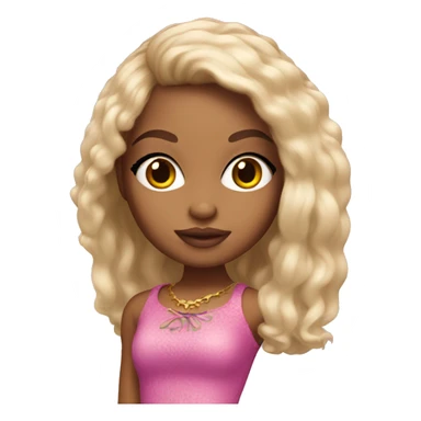 Brazilian bratz doll sticker