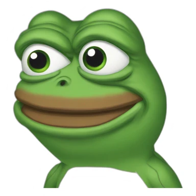 pepe frog hyper sad sticker