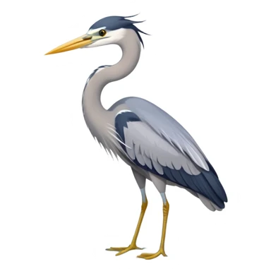  bird heron sticker