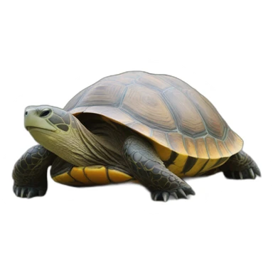 Tortue sur loutre sticker