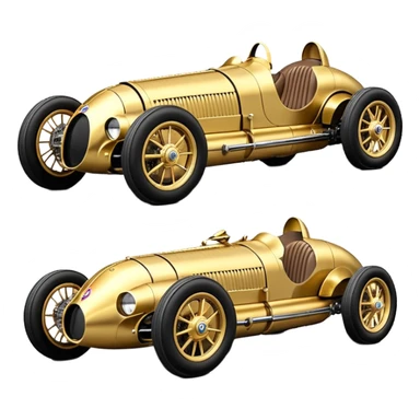 C-3PO Fenderless extended-wheelbase 1936 luxury racing Bugatti lowered powerful 4 cylinder engined racing car featuring advanced rugged 4 wheel independent suspension, power steering, disc brakes, small leather covered steering wheel, side mounted exhaust  sticker