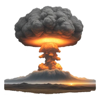 nuclear explosion study to sticker
