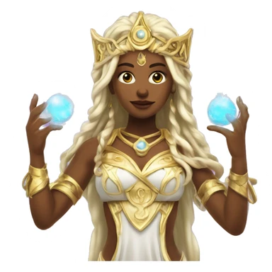 (Technomancy Tuitorial @ https://youtu.be/SgQQU_Szm1A?si=L9Fu0e7bzgv7XrSN) Technomancy Divine Magical Divine Goddess sticker