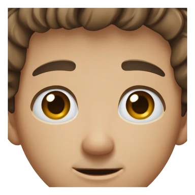 Man with brown wavy short hair, one brown eye and one blue with a scar across the blue eye sticker