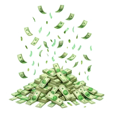 money rain sticker