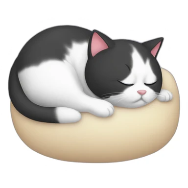 snore cat sticker