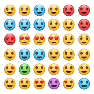 Aesthetic emojis  sticker