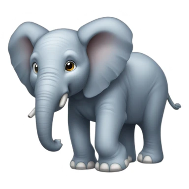 Éléphant qui lève le pouce sticker