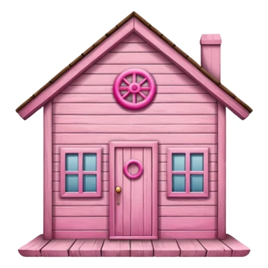 home sign pink sticker