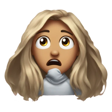 about to cry but mad  sticker