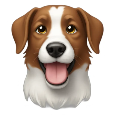 vegan dog logo sticker