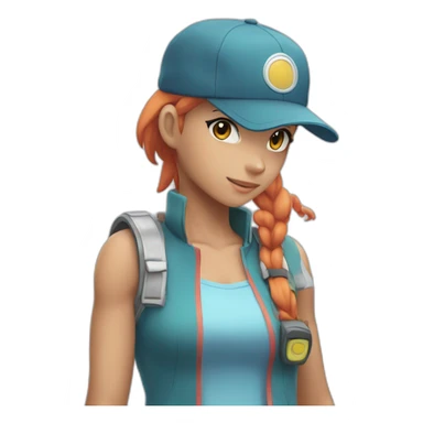 Pokemon Trainer Misty sticker