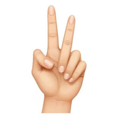hand showing middle finger gesture sticker