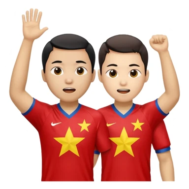 vietnam beating korrea sticker