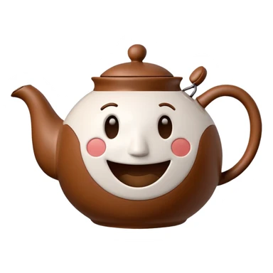 talking teapot sticker