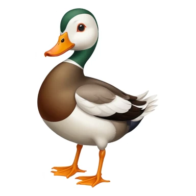 Dutch Hookbill Duck sticker