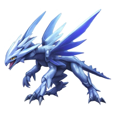  Cool Edgy Shiny Godly Ethereal Digimon-Genesect-Dialga-Reptile full body sticker
