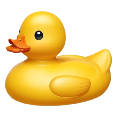 patito de goma sticker