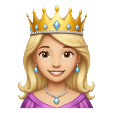 Light skin princess  sticker