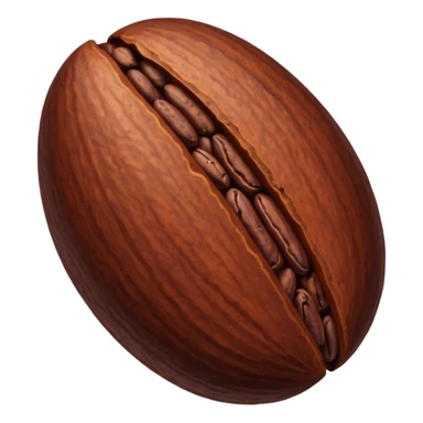 cocoa bean sticker