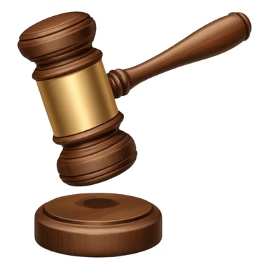 court hammer sticker