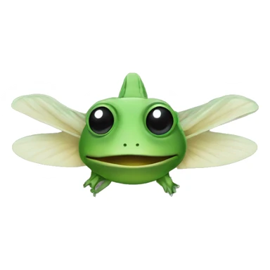Tadpole with x wing wings sticker