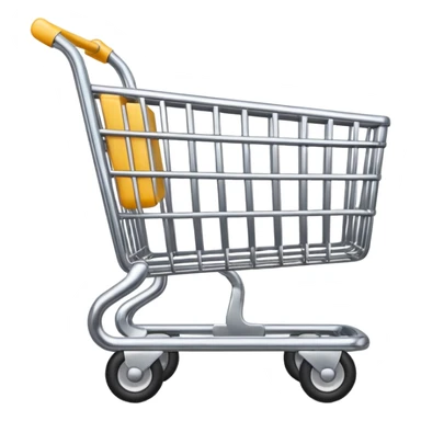 Shopping cart sticker