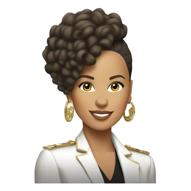Alicia Keys ￼ sticker