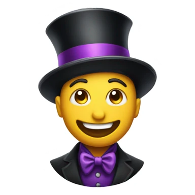 magician emoji wink sticker