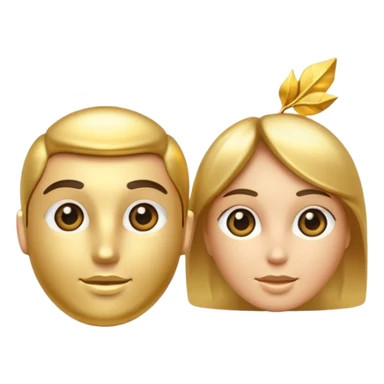 male and female symbol sticker