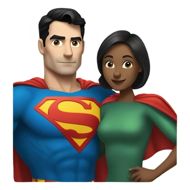 Superman and Lois  sticker