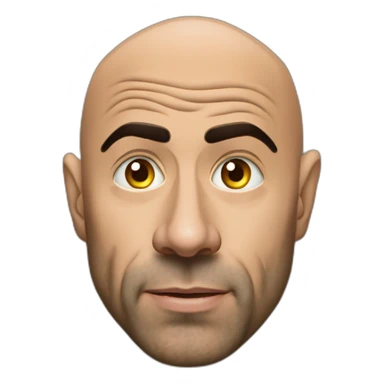 joe rogan $ sign eyes sticker
