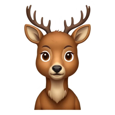Deer dislike  sticker