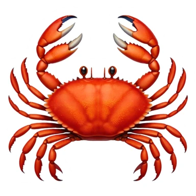 Crab sticker