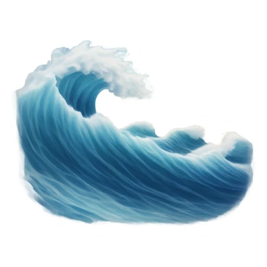 Ocean waves sticker