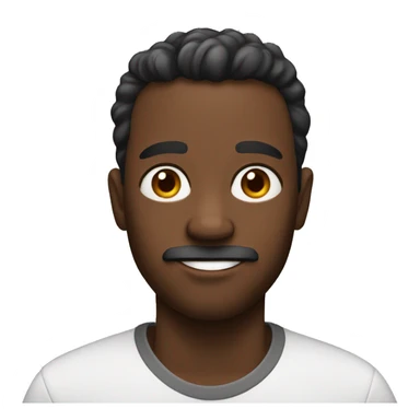 black and white father sticker