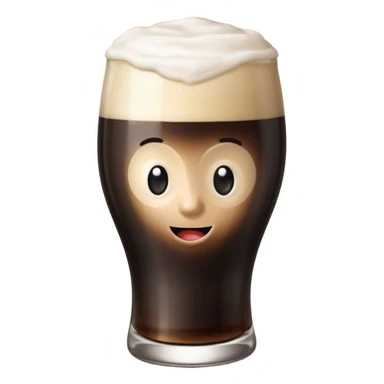 Guiness pint sticker