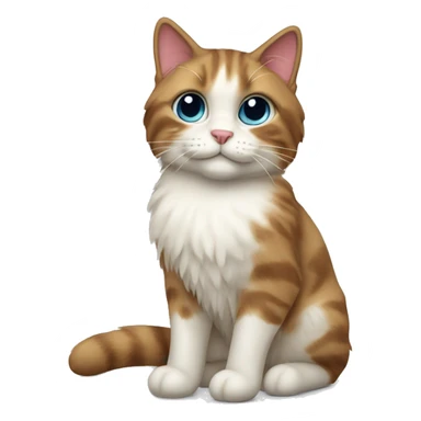 Rag doll cat sticker